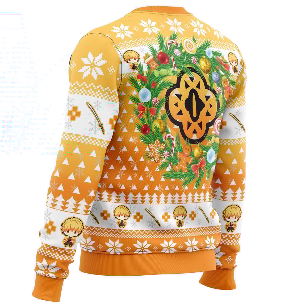 Christmas Zenitsu Agatsuma Demon Slayer Ugly Christmas Sweater