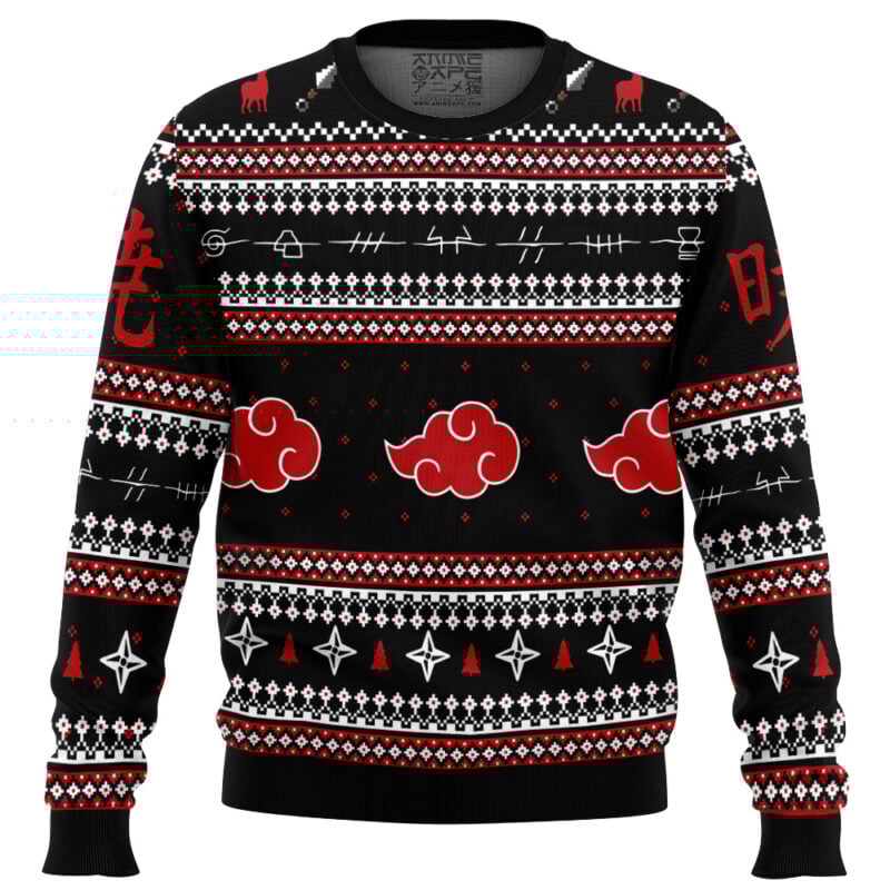 Christmas Akatsuki Shippuden Ugly Christmas Sweater