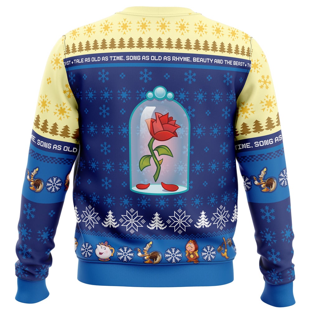Christmas Beauty and the Beast Ugly Christmas Sweater
