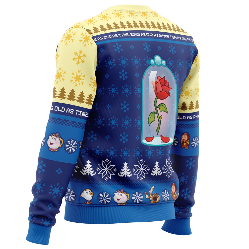Christmas Beauty and the Beast Ugly Christmas Sweater
