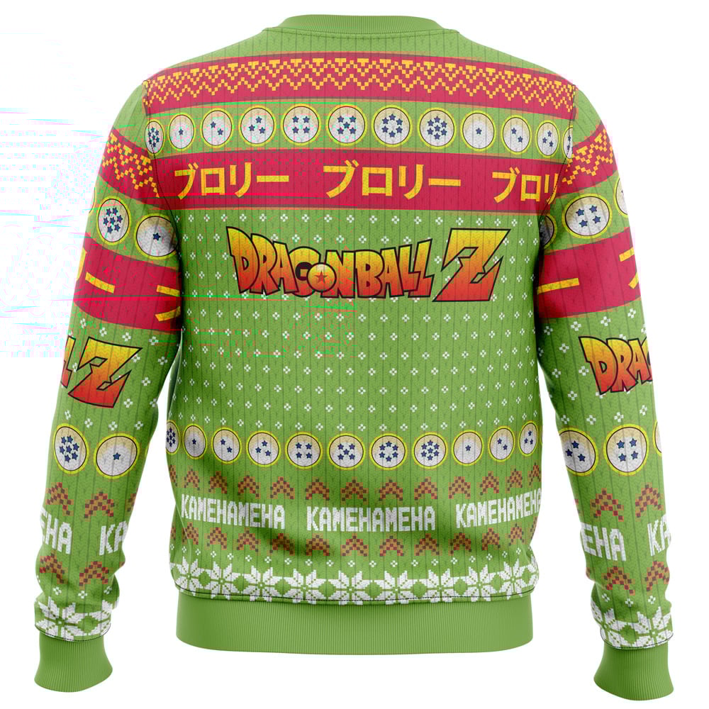 Christmas Broly Dragon Ball Z Ugly Christmas Sweater