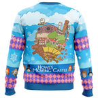 Christmas Castle Howl's Moving Castle Ugly Christmas Sweater