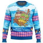 Christmas Castle Howl's Moving Castle Ugly Christmas Sweater