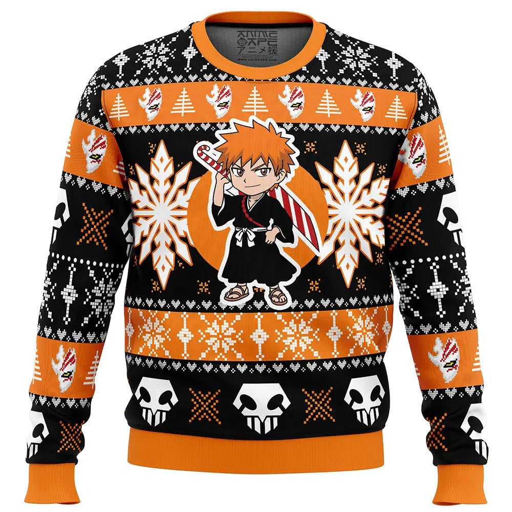Christmas Chibi Ichigo Bleach Ugly Christmas Sweater