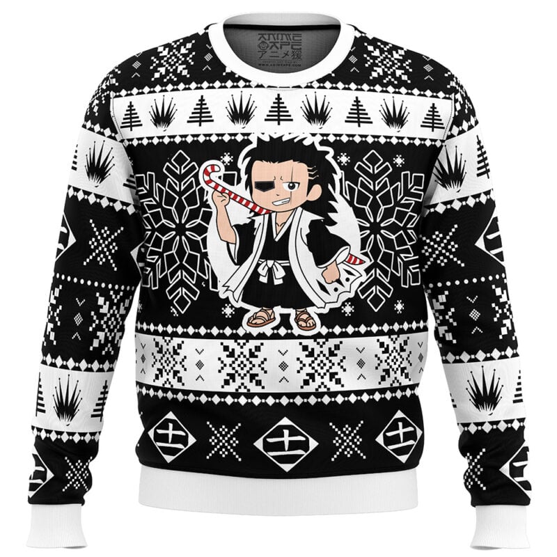 Christmas Chibi Kenpachi Bleach Ugly Christmas Sweater