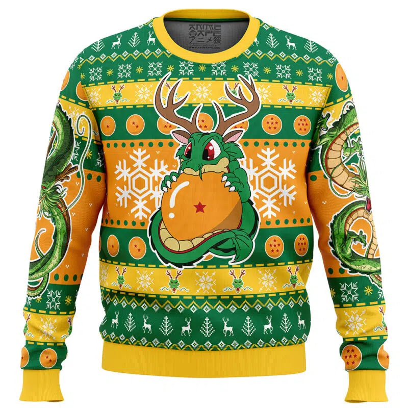 Christmas Chibi Shenron Dragon Ball Z Ugly Christmas Sweater