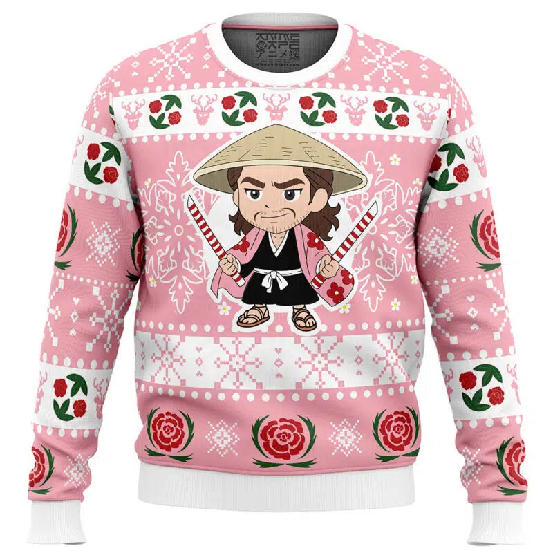 Christmas Chibi Shunsui Bleach Ugly Christmas Sweater