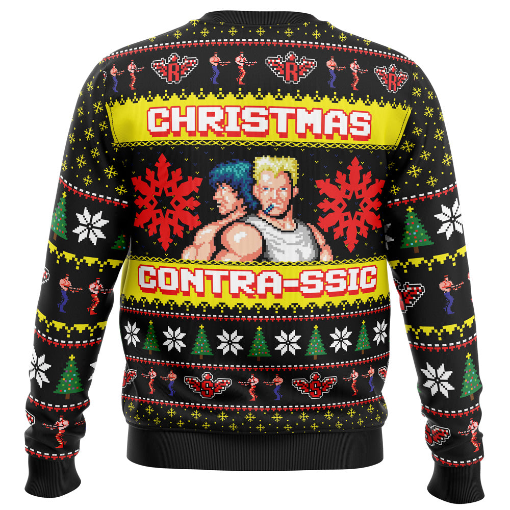 Christmas Contrassic Contra Ugly Christmas Sweater