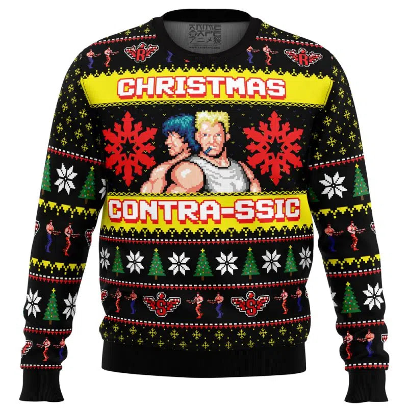 Christmas Contrassic Contra Ugly Christmas Sweater