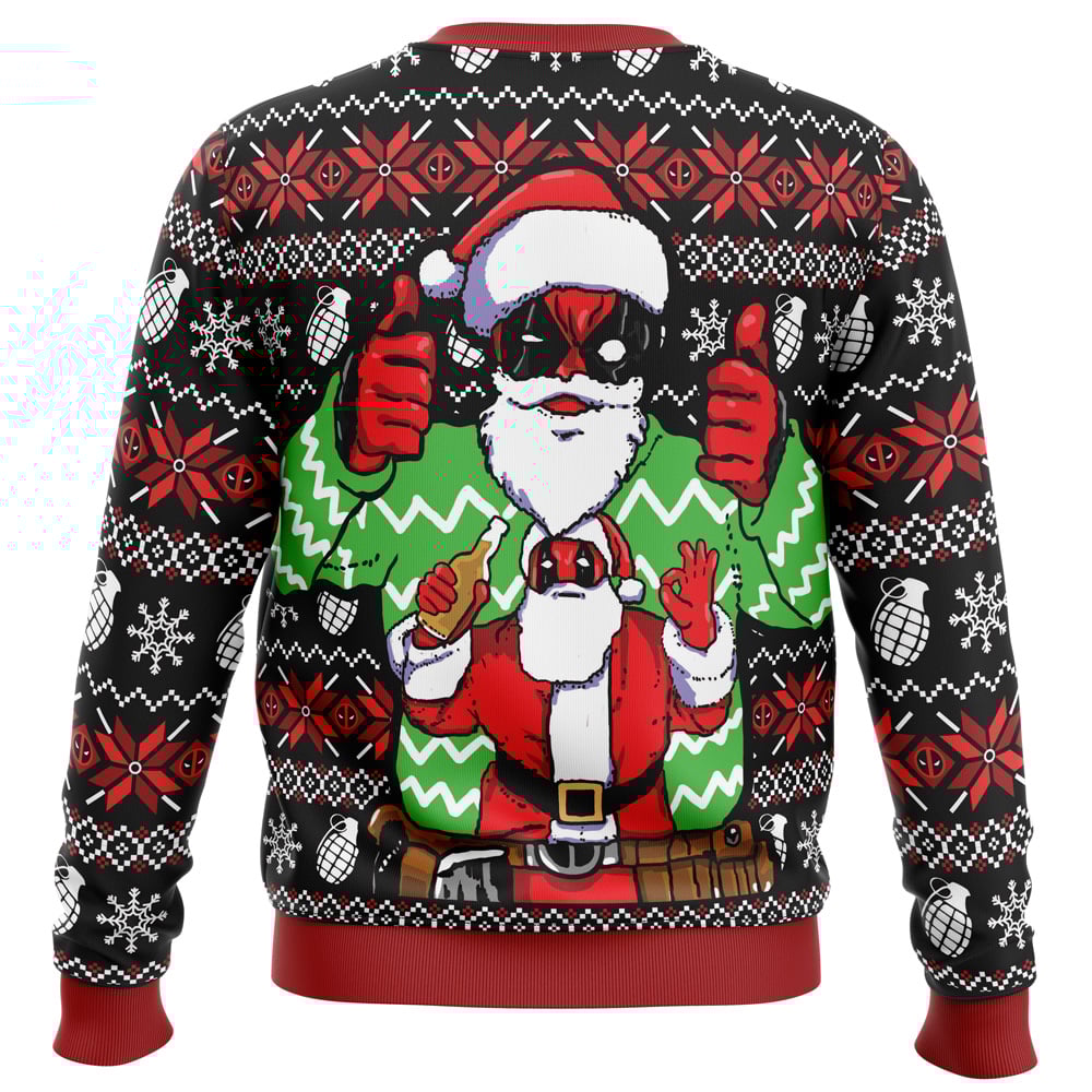 Christmas Deadpool Marvel Ugly Christmas Sweater