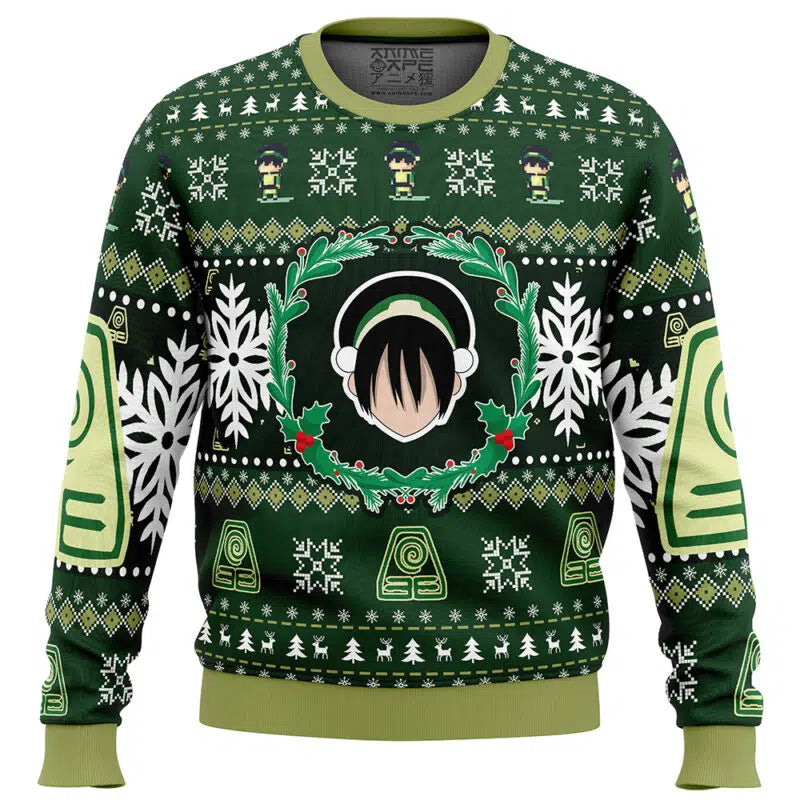 Christmas Earthbenders Avatar The Last Airbender Ugly Christmas Sweater