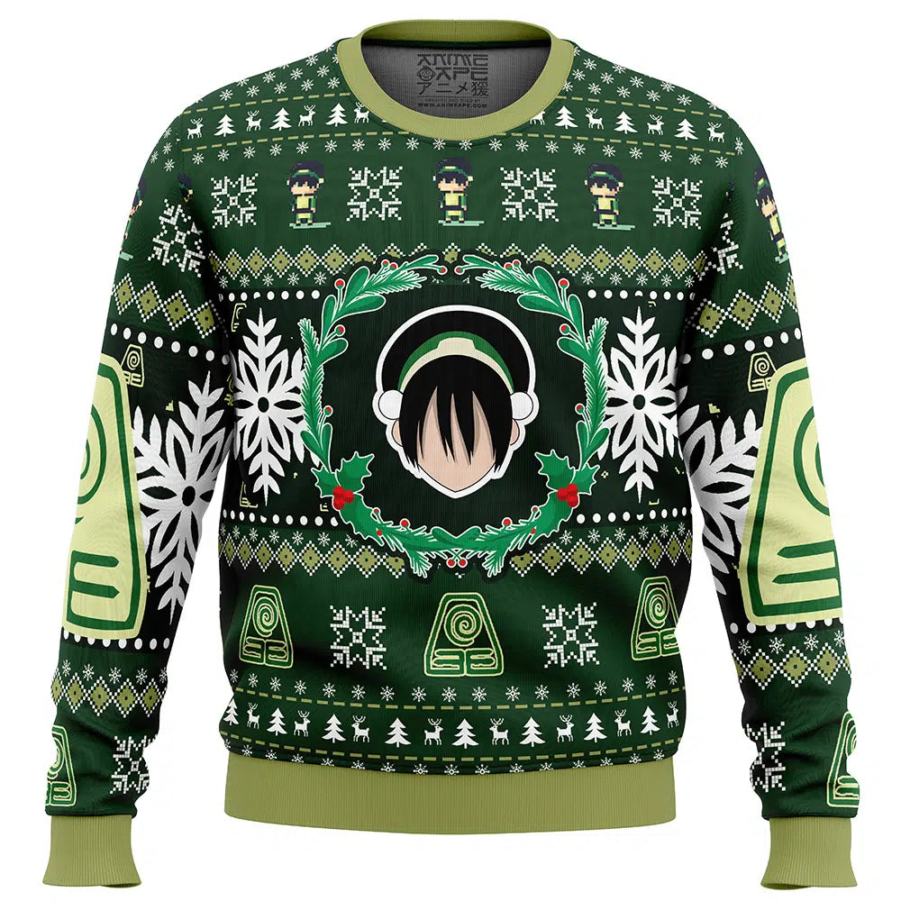 Christmas Earthbenders Avatar The Last Airbender Ugly Christmas Sweater