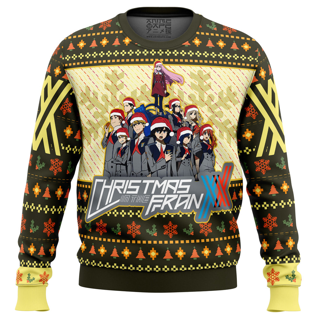 Darling in the Franxx Christmas Feels Ugly Christmas Sweater