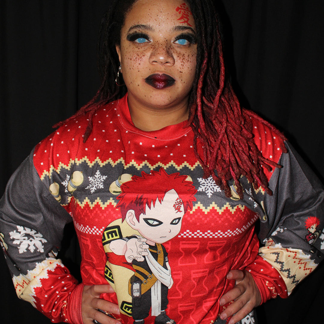 Christmas Gaara Shippuden Ugly Christmas Sweater