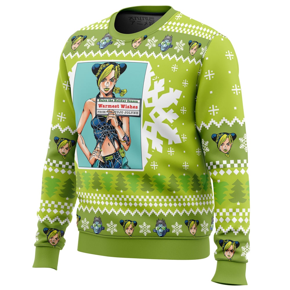 Christmas Jolyne Kujo Jojo's Bizarre Adventure Christmas Sweater
