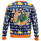 Christmas Kid Goku and Shenron Dragon Ball Z Ugly Christmas Sweater