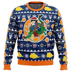 Christmas Kid Goku and Shenron Dragon Ball Z Ugly Christmas Sweater