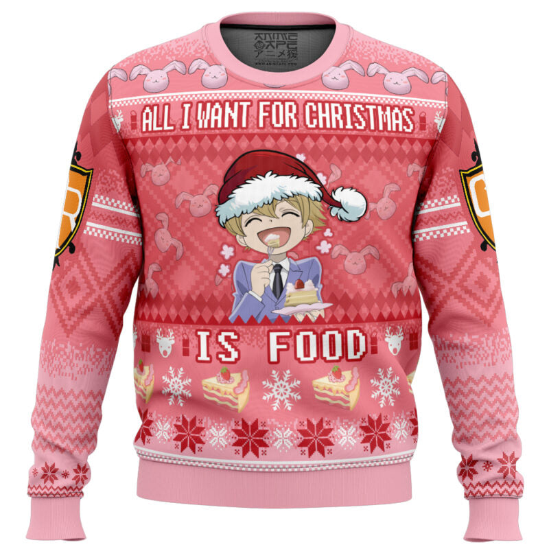 Christmas Mitsukuni Quran High School Host Club Ugly Christmas Sweaters
