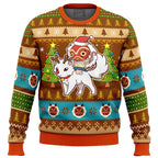 Christmas Mononoke Princess Mononoke Ugly Christmas Sweater