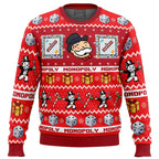 Christmas Monopoly Board Games Ugly Christmas Sweater
