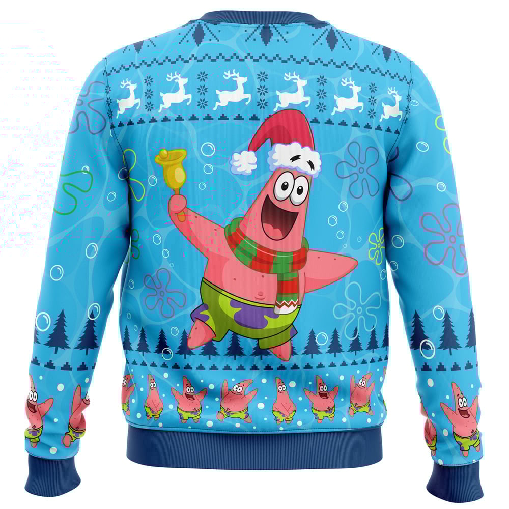 Christmas Patrick Sponge Bob Ugly Christmas Sweater