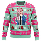 Christmas Power Chainsaw Man Ugly Christmas Sweater