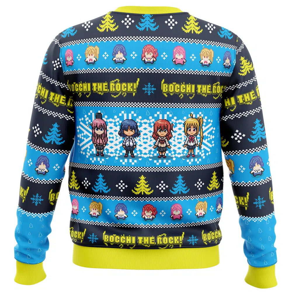 Bocchi the Rock Ugly Christmas Sweater