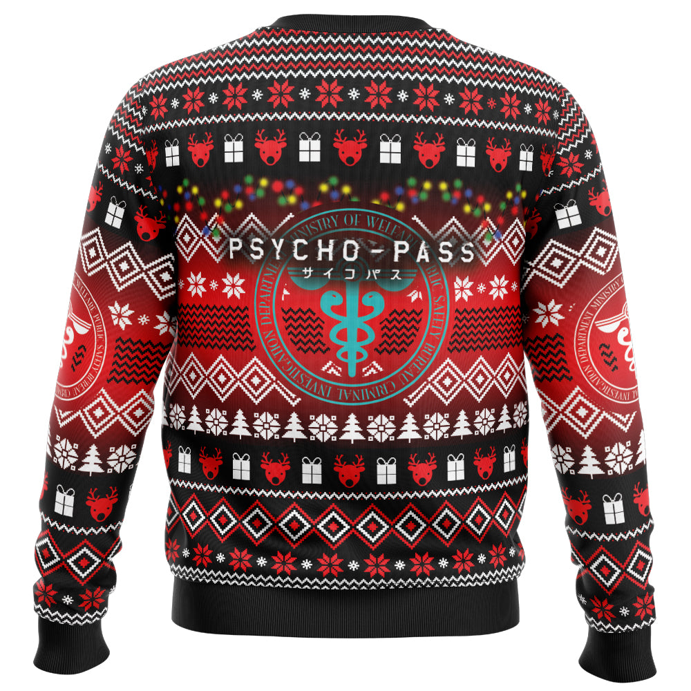 Christmas Staff Psycho-Pass Ugly Christmas Sweater