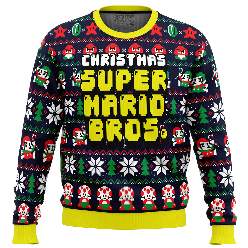 Christmas Mario Bros. Ugly Christmas Sweater