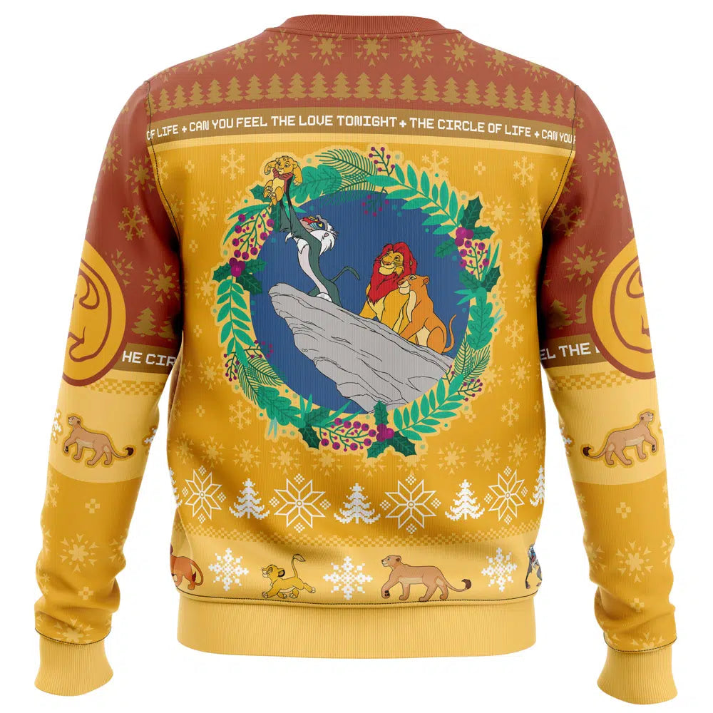 Christmas The Lion King Ugly Christmas Sweater