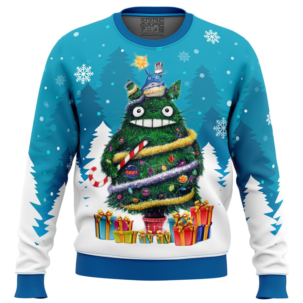 Christmas Totoro My Neighbor Totoro Ugly Christmas Sweater
