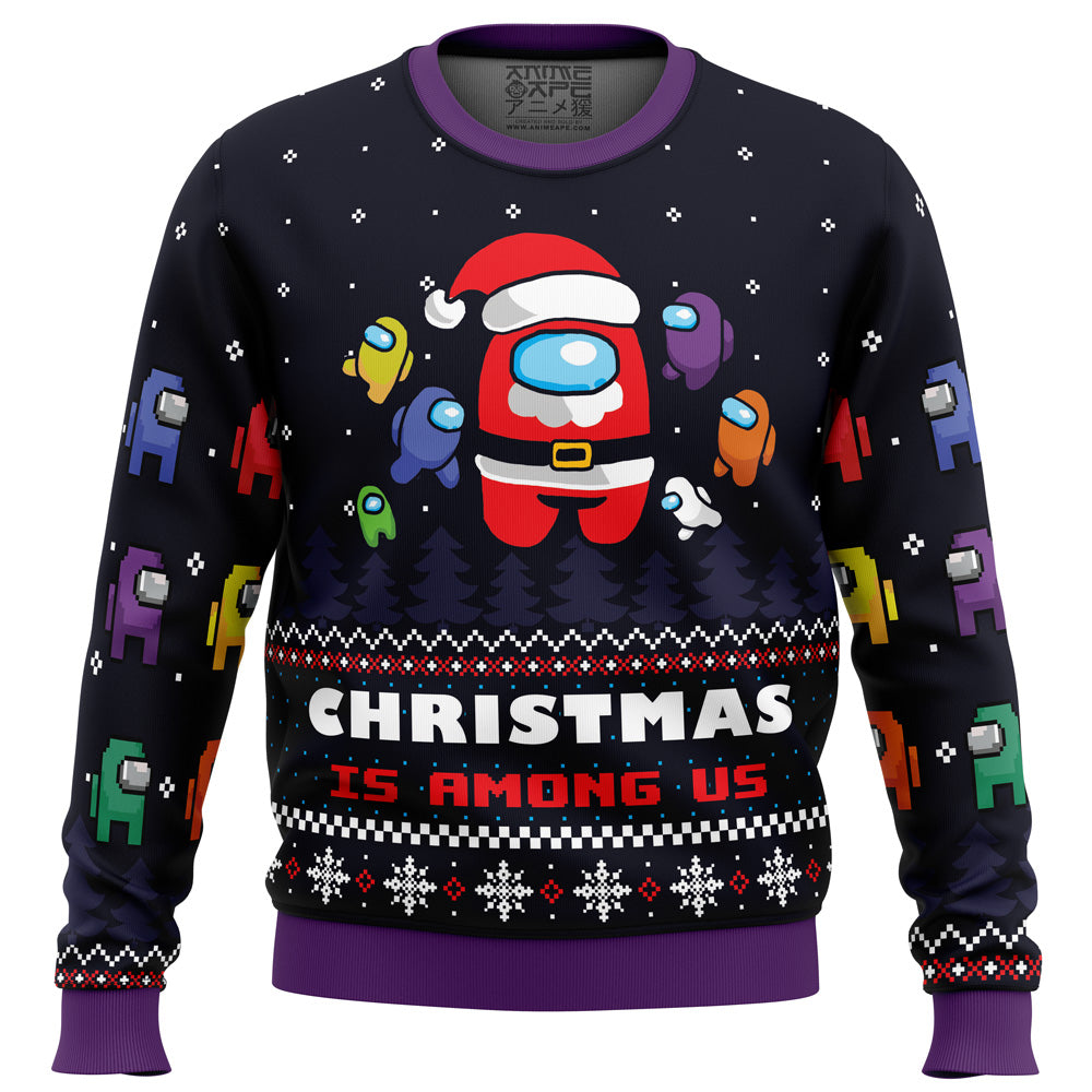 Christmas is Among Us Ugly Christmas Sweater