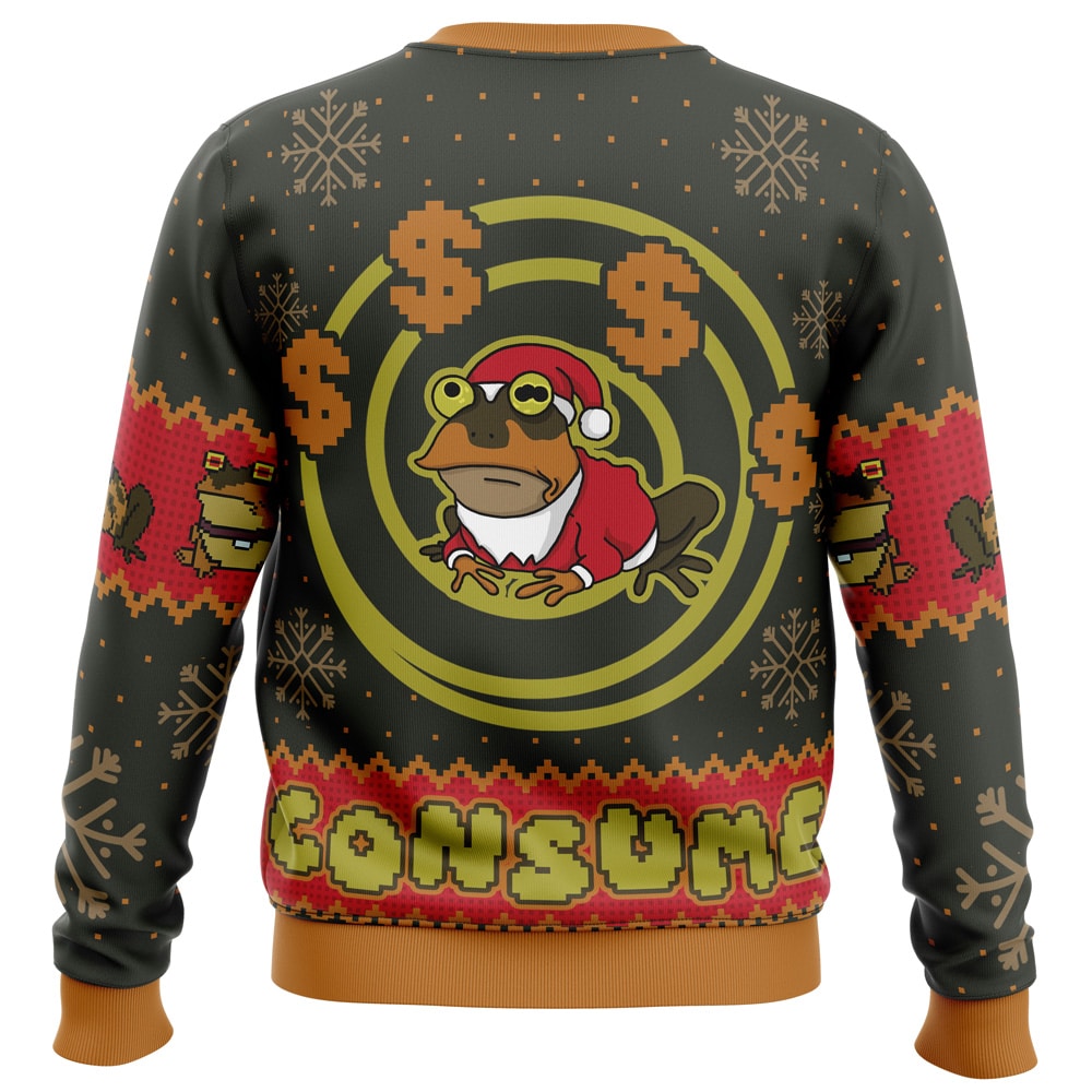 Consume Futurama Ugly Christmas Sweater