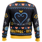 Courage is the Key Kingdom Hearts Ugly Christmas Sweater