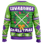 Cowabunga Donatello Christmas Teenage Mutant Ninja Turtles Ugly Christmas Sweater