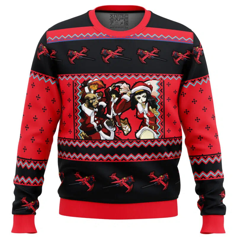 Cowboy Bebop Holiday Ugly Christmas Sweater