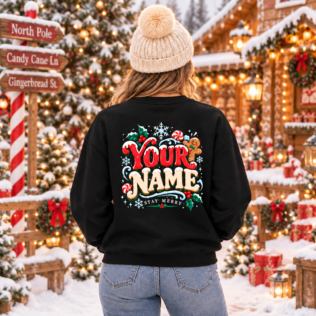 Christmas Gingerbread Nurse Sweatshirt Have You Tried Icing It Custom Name