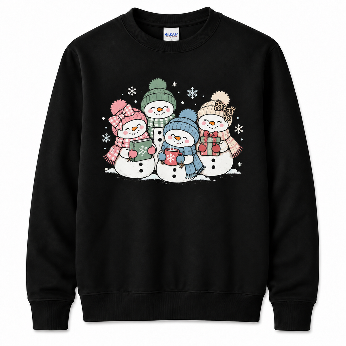 Personalized Custom My Class Is Snow Awesome Cute Snowman Squad Teacher Christmas Sweatshirt