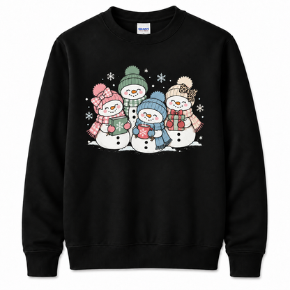 Personalized Custom My Class Is Snow Awesome Cute Snowman Squad Teacher Christmas Sweatshirt