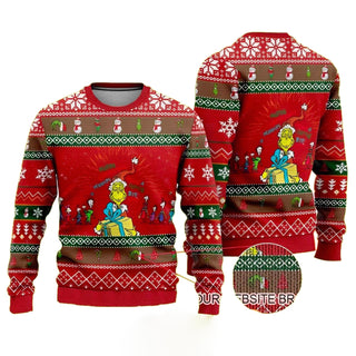 The Grinch Maybe Christmas Is A Little Bit More Best For Xmas Holiday Ugly Christmas Sweater For Men & Women Christmas Gift Sweater US4362