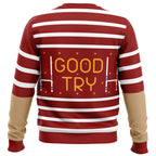 David King Rugby Shirt Dead by Daylight Ugly Christmas Sweater