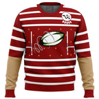 David King Rugby Shirt Dead by Daylight Ugly Christmas Sweater