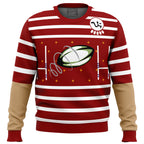 David King Rugby Shirt Dead by Daylight Ugly Christmas Sweater