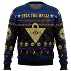 Yugioh Deck the Halls Ugly Christmas Sweater