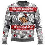 Now I Have a Machine Gun V2 Die Hard Ugly Christmas Sweater