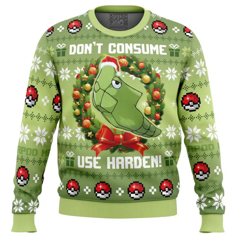 Don’t Consume Pokemon Ugly Christmas Sweater