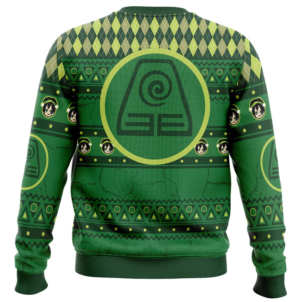 Earthbender Avatar the Last Airbender Ugly Christmas Sweater