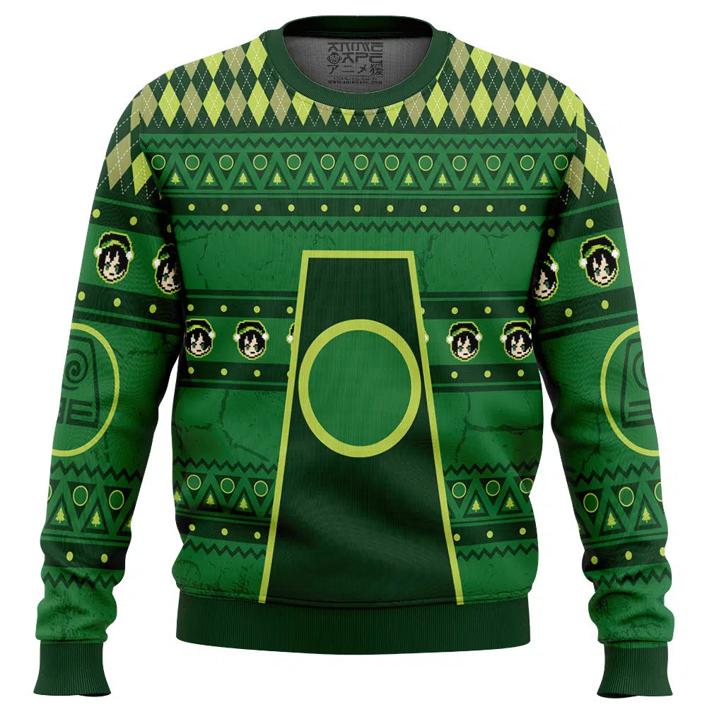 Earthbender Avatar the Last Airbender Ugly Christmas Sweater