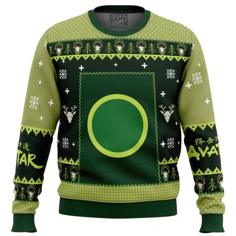 Earthbenders Earth Kingdom Avatar The Last Airbender Ugly Christmas Sweater