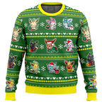 Eevee Merry Christmas Pokemon Ugly Christmas Sweater